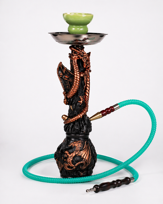Khalil Mamoon Black Blade Hookah â Premium Egyptian Hookah