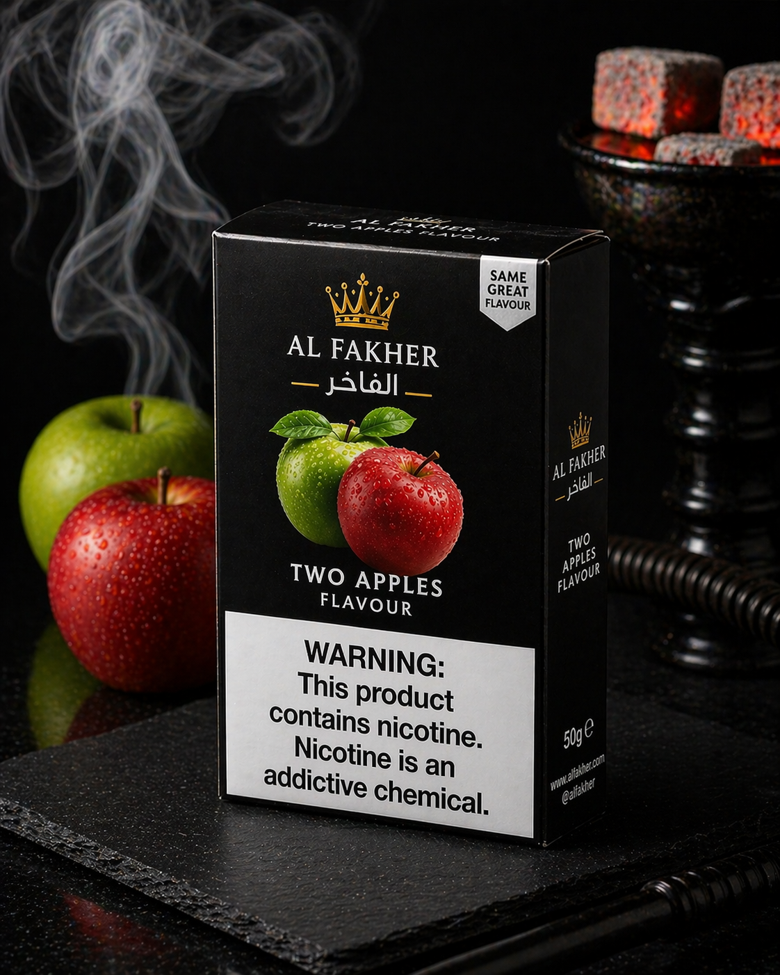 Al Fakher Double Apple Hookah Flavour – 250g