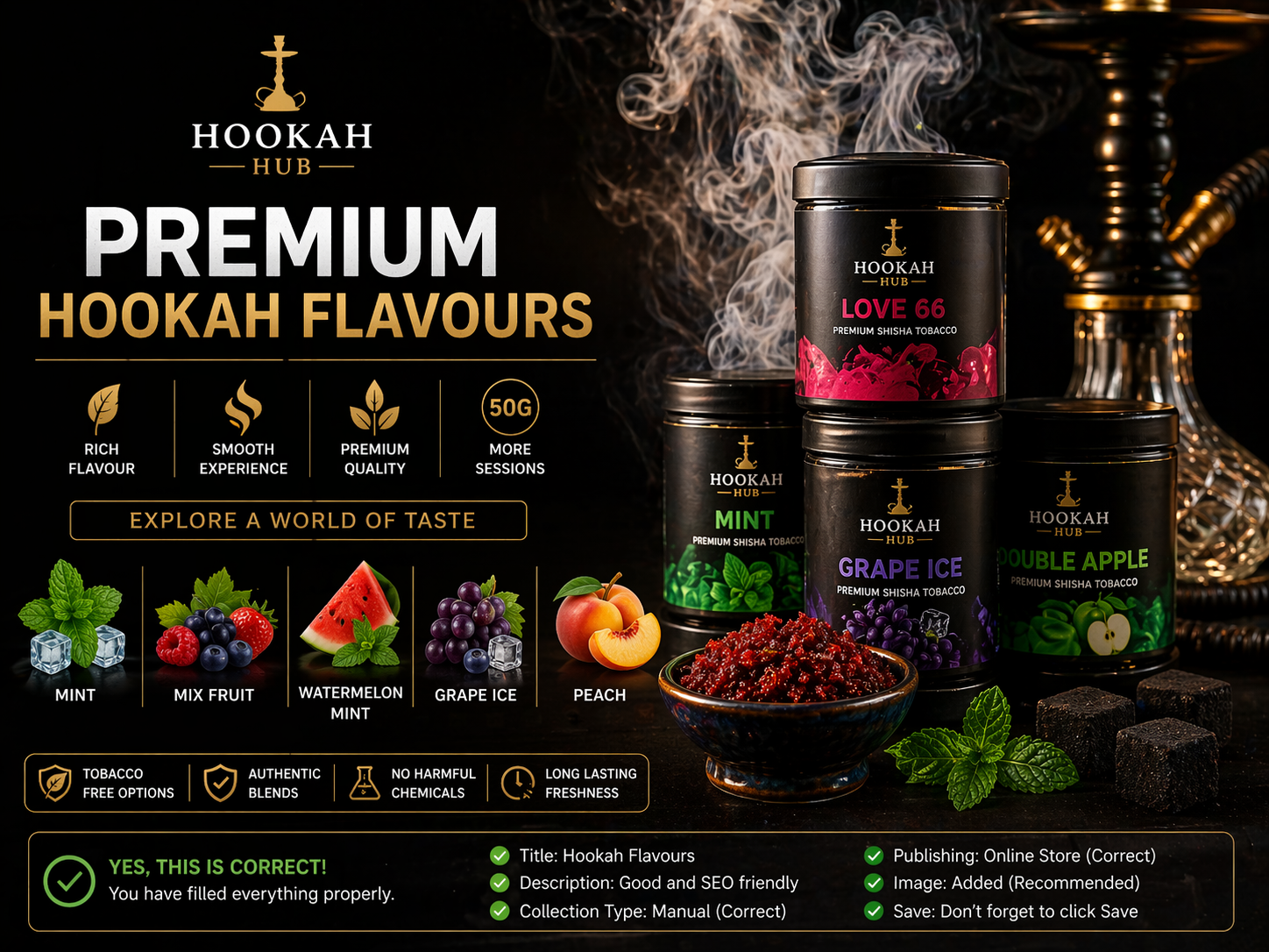 Hookah Flavours