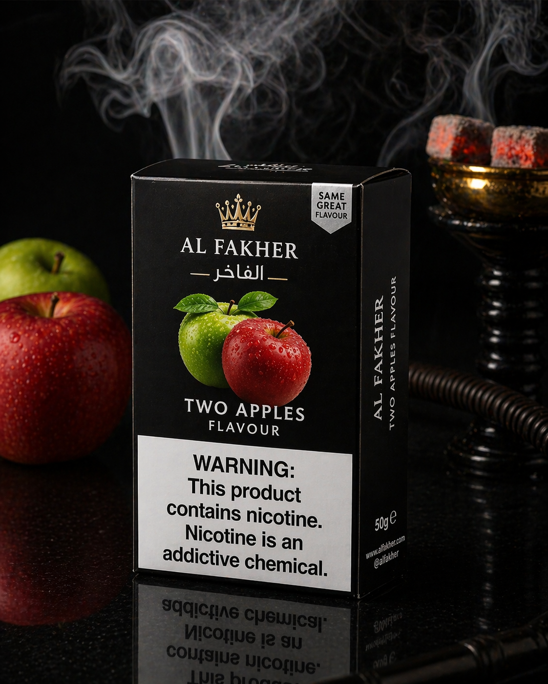 Al Fakher Double Apple Hookah Flavour – 250g