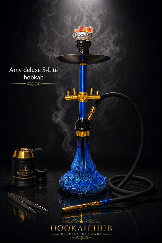 Amy Deluxe S-Lite Hookah – German Precision Engineering