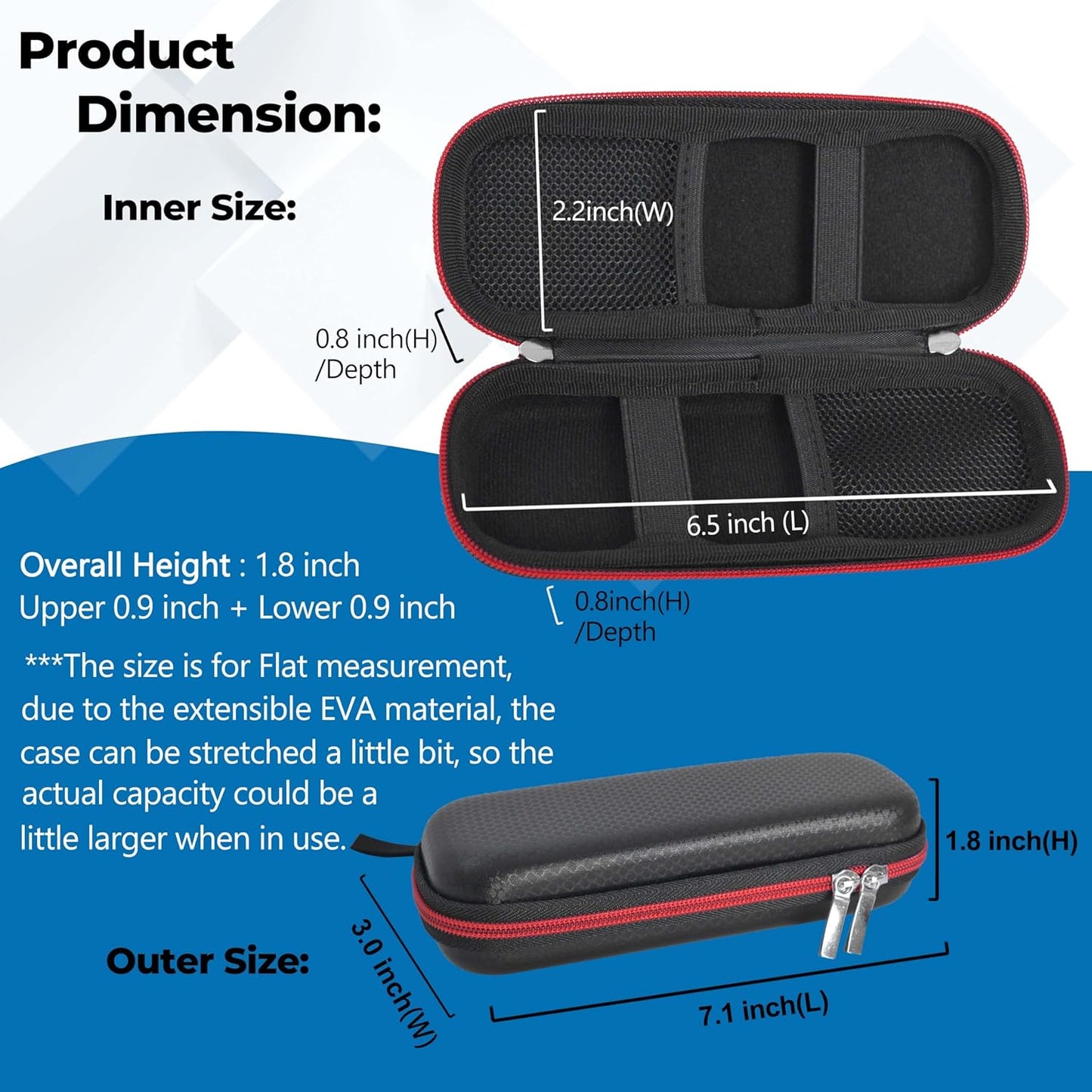 Premium Vape Carrying Case – Hard Shell Travel Case for Devices & Accessories
