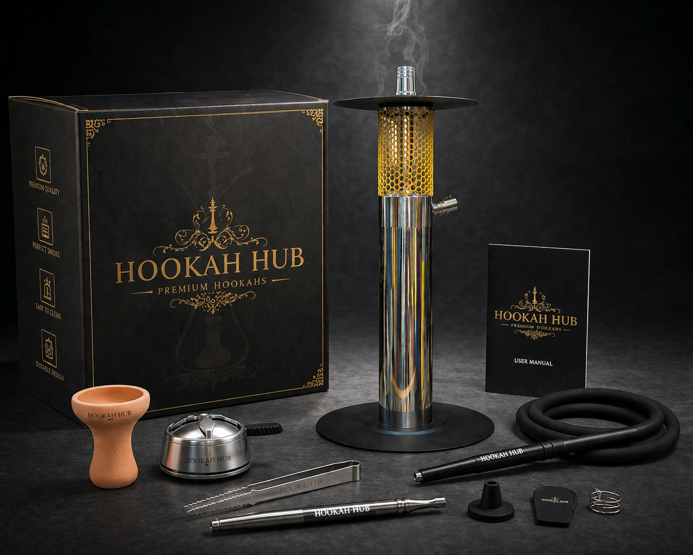 Oduman N2 Modern Hookah – Luxury Turkish Design