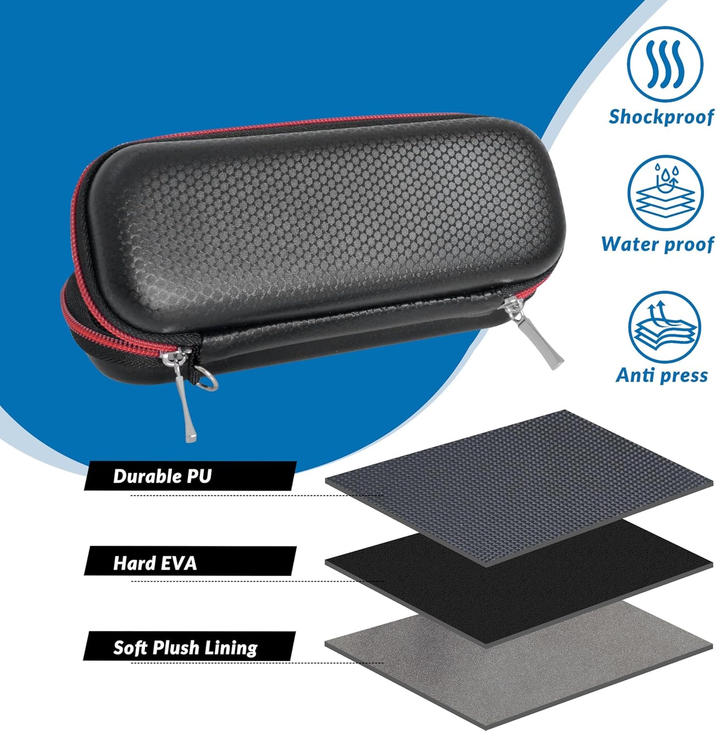 Premium Vape Carrying Case – Hard Shell Travel Case for Devices & Accessories