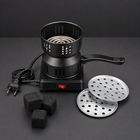 Hookah Hub Electric Coal Burner – Single Coil Fast Heater