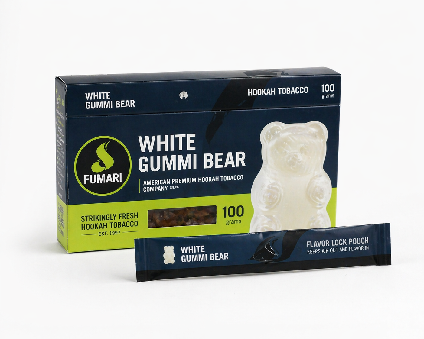 Fumari White Gummi Bear Hookah Flavour – 100g