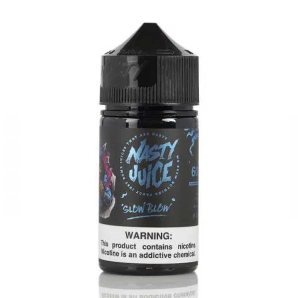 Nasty Juice Slow Blow – 60ml Vape Flavour (Pineapple Lemon Mint)