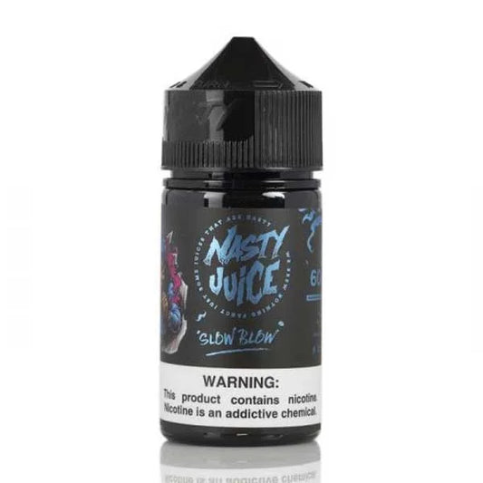 Nasty Juice Slow Blow – 60ml Vape Flavour (Pineapple Lemon Mint)