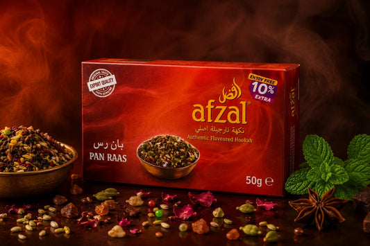 Afzal Pan Raas Premium Hookah Flavour – Rich Paan Shisha Tobacco